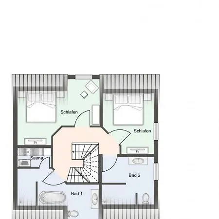 Nyaraló Reetdachhaus Duenenstieg Reetdachhaus Duenenstieg Sechs